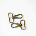 Premium Karabinerhaken (Swivel Hook) 38 mm – ZipperZoo, Doppelpack, mehrere Varianten