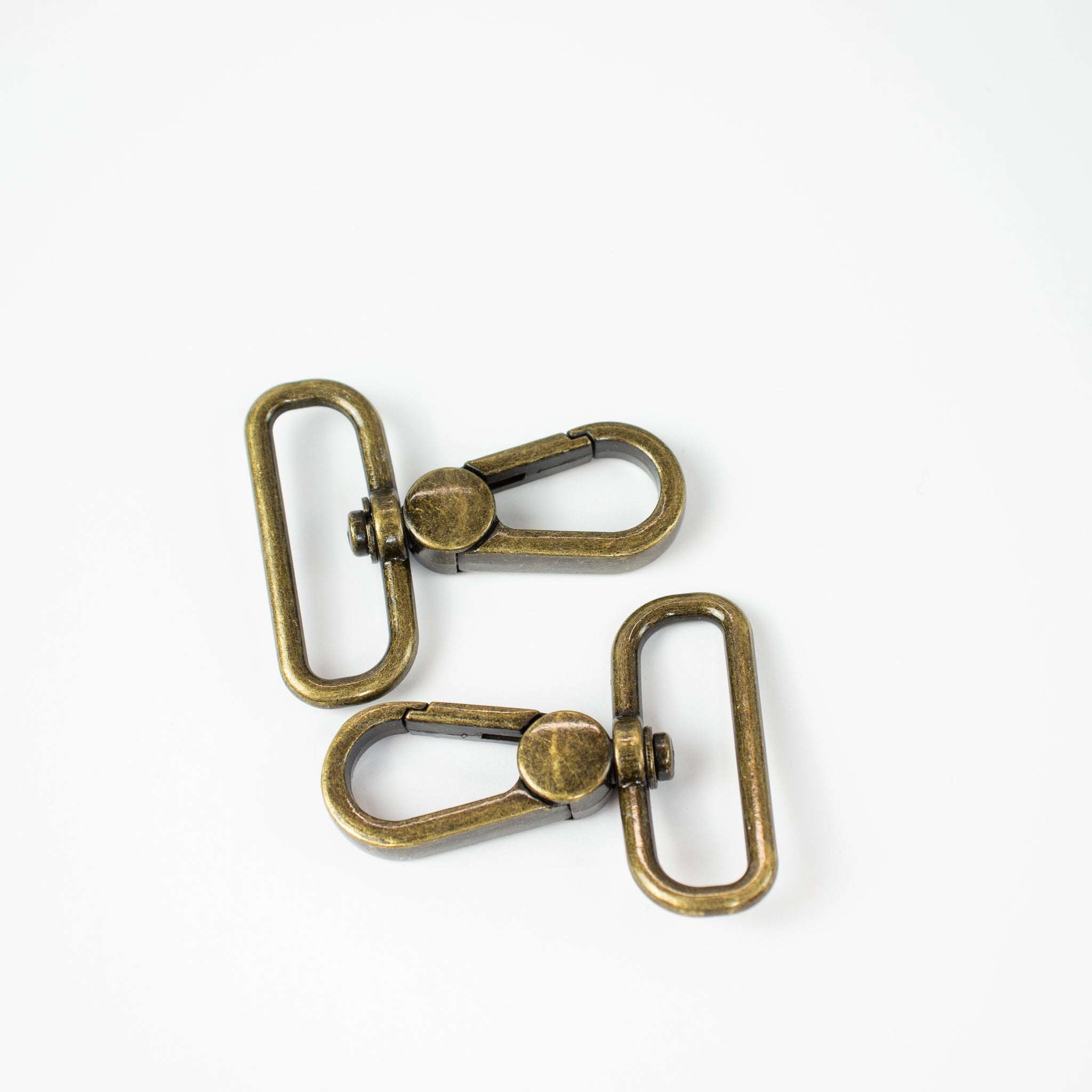Premium Karabinerhaken (Swivel Hook) 32 mm – ZipperZoo, Doppelpack, mehrere Varianten