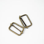 Basic Leiterschnalle (Strap Slider) 32 mm – ZipperZoo, Doppelpack