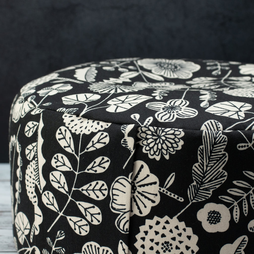 Yogakissen aus Canvas mit anpassbarem Innenkissen