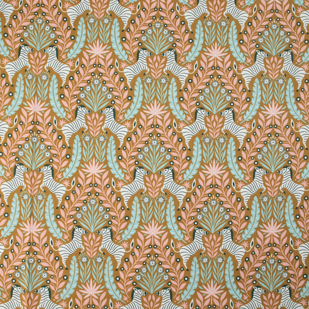 Cotton and Steel - Savanna - Zesty Zebra - Bushwillow Fabric - Carys Mula