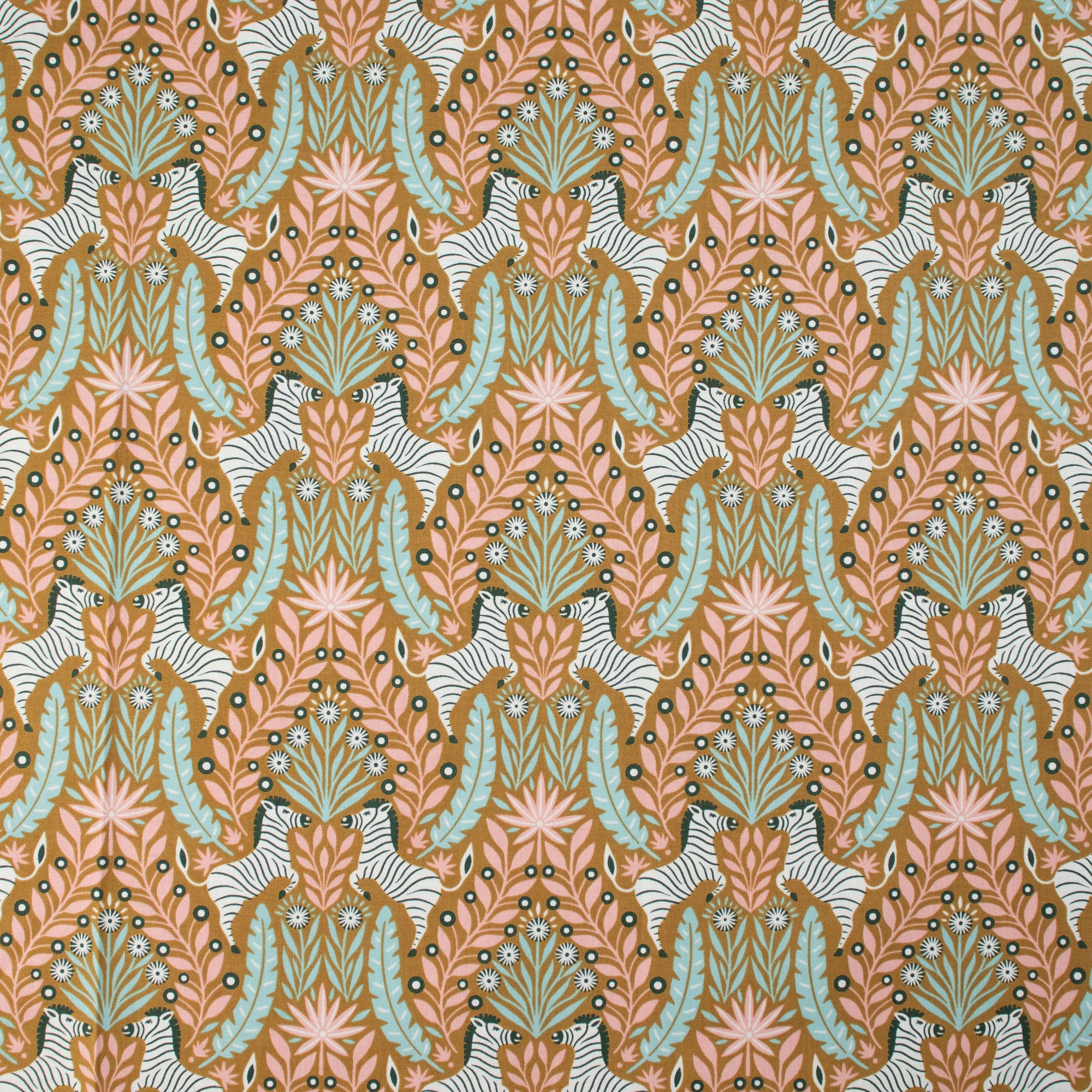 Cotton and Steel - Savanna - Zesty Zebra - Bushwillow Fabric - Carys Mula