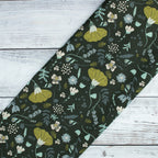 Cotton and Steel - Canyon Springs - Canyon Poppy - Canyon Poppy - Storm Cloud Unbleached Canvas Fabric - Ash Cascade