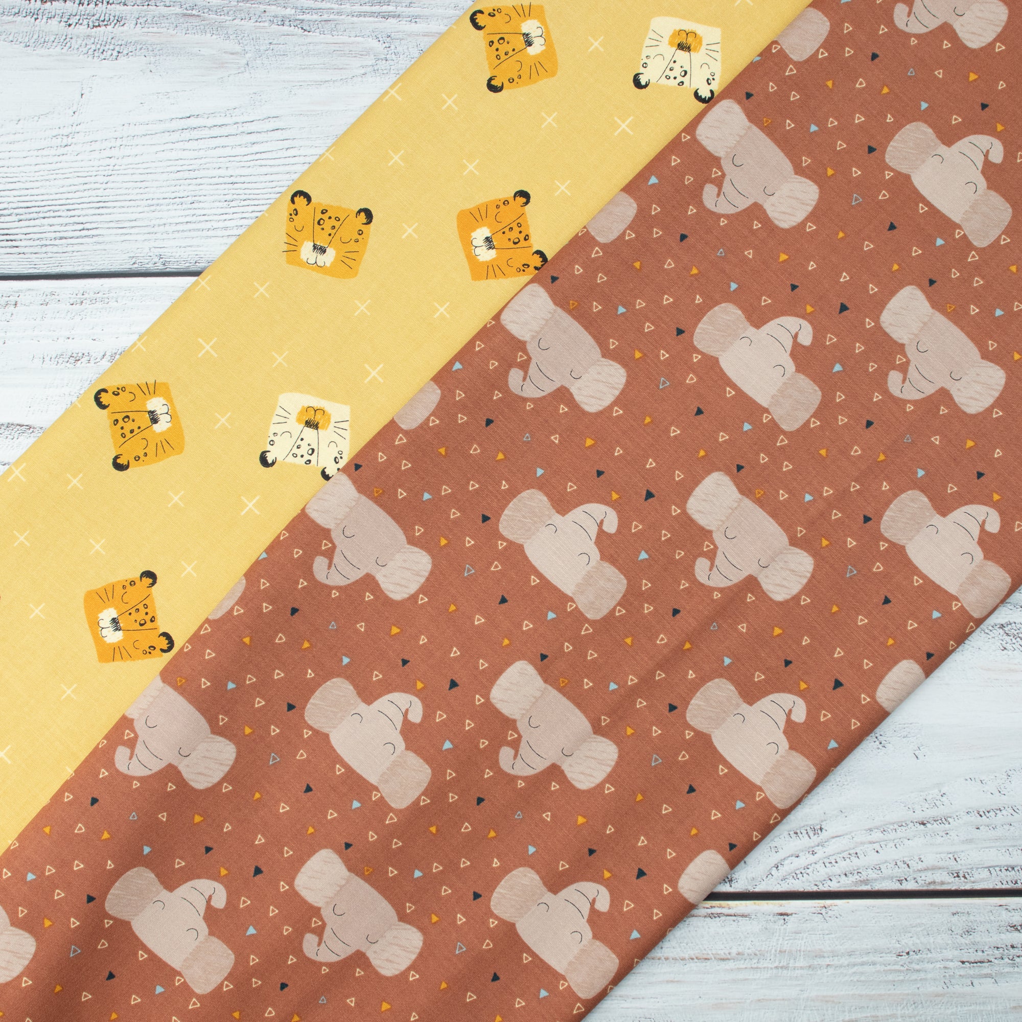 RJR Fabrics - Wilder Ones - Wise Ones - Clay Fabric