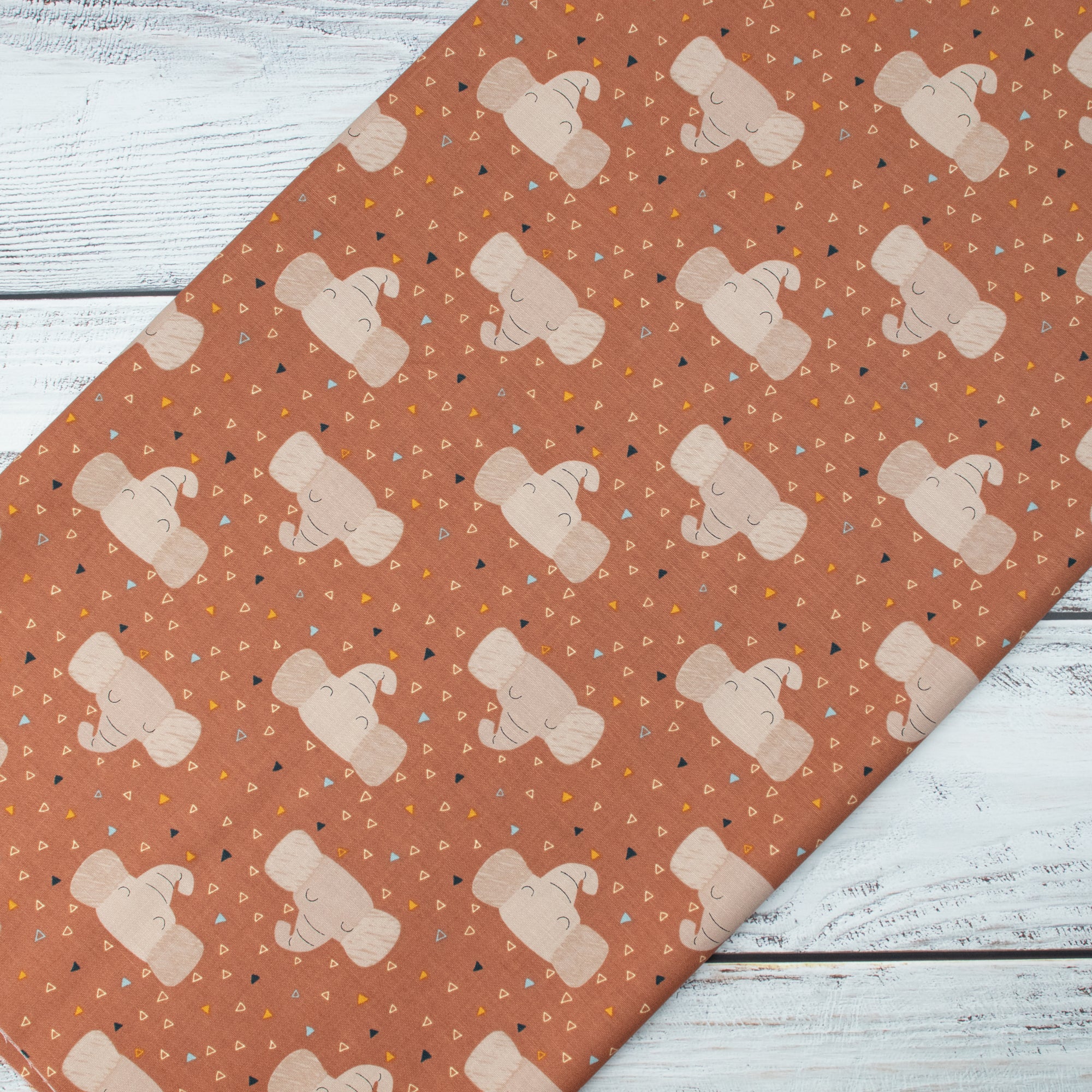 RJR Fabrics - Wilder Ones - Wise Ones - Clay Fabric
