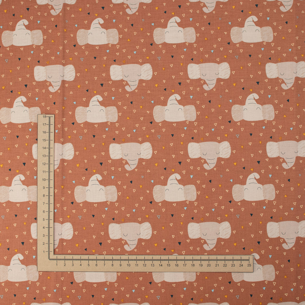RJR Fabrics - Wilder Ones - Wise Ones - Clay Fabric