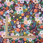 Cotton and Steel - Orchard - Garden Party - Burgundy Fabric - Rifle Paper Co.