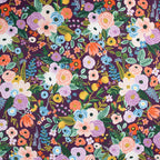 Cotton and Steel - Orchard - Garden Party - Burgundy Fabric - Rifle Paper Co.