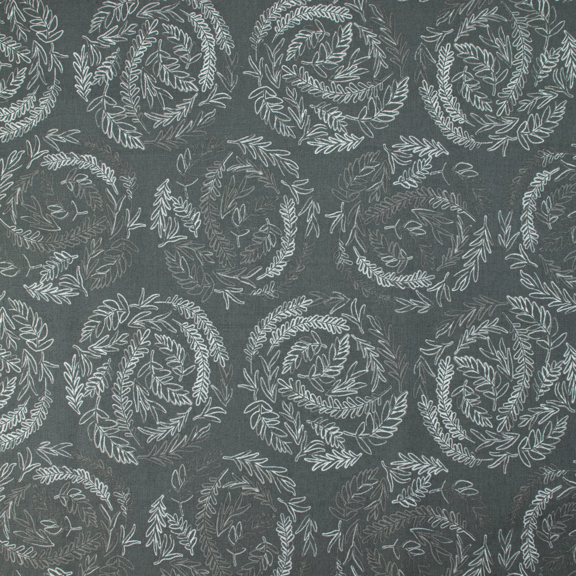 Art Gallery Fabrics - Inkperfect Carbon Edition - Fernlike Impressions