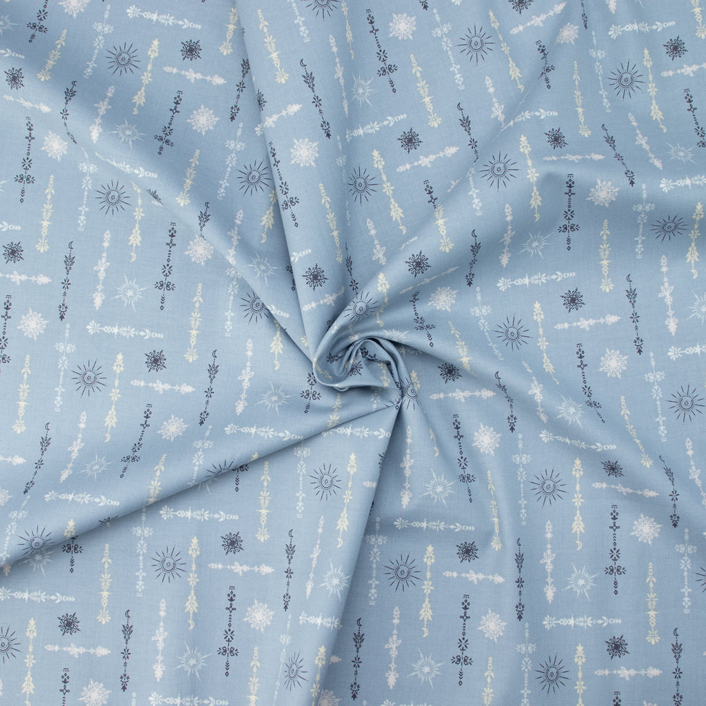 Cotton and Steel - Serendipity´s Symphony - Celestial Discovery - Moonstone Fabric - NIYAII Design