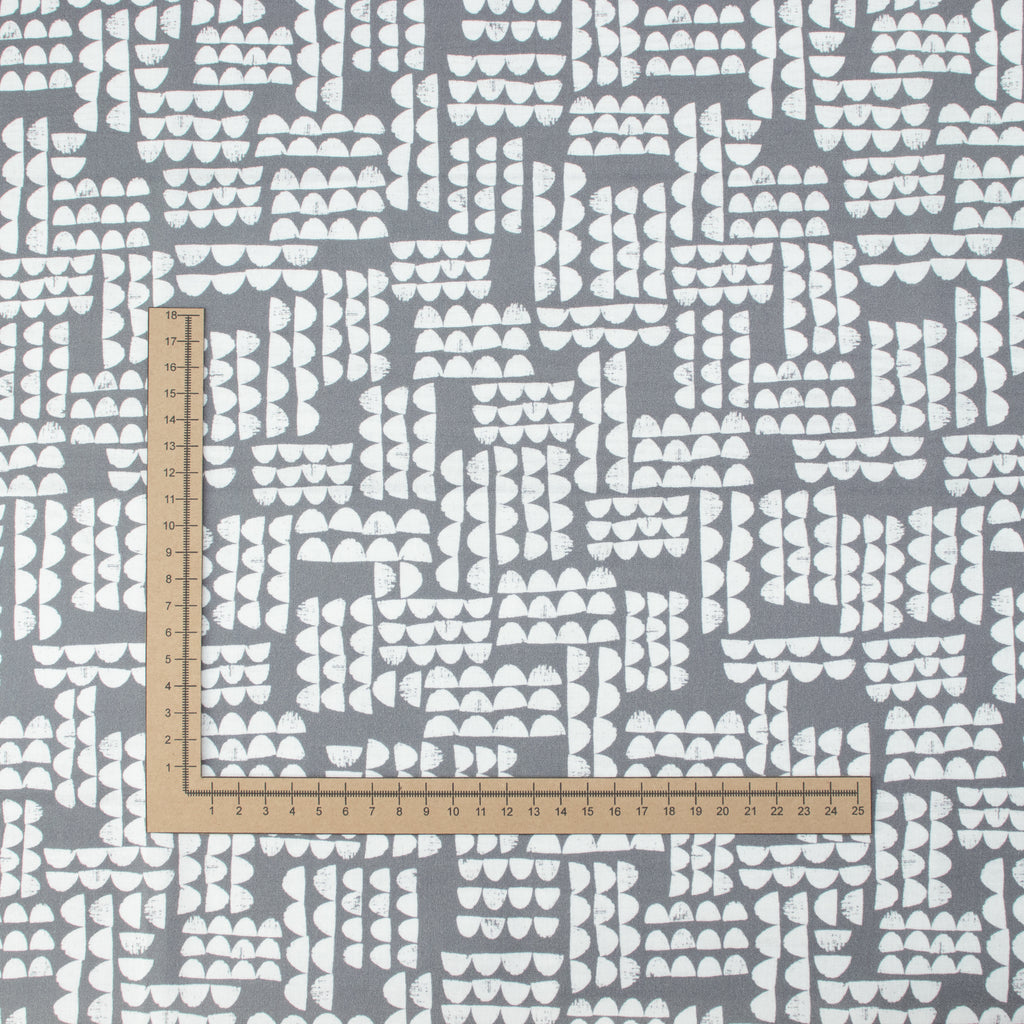 Cloud9 Fabrics - Imprint - Ridge grey - Eloise Renouf