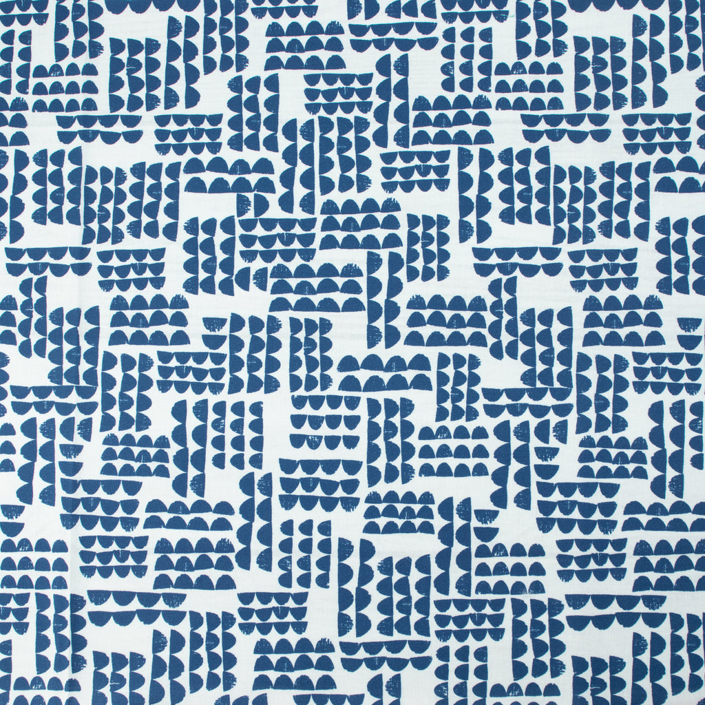 Cloud9 Fabrics - Imprint - Ridge blue - Eloise Renouf