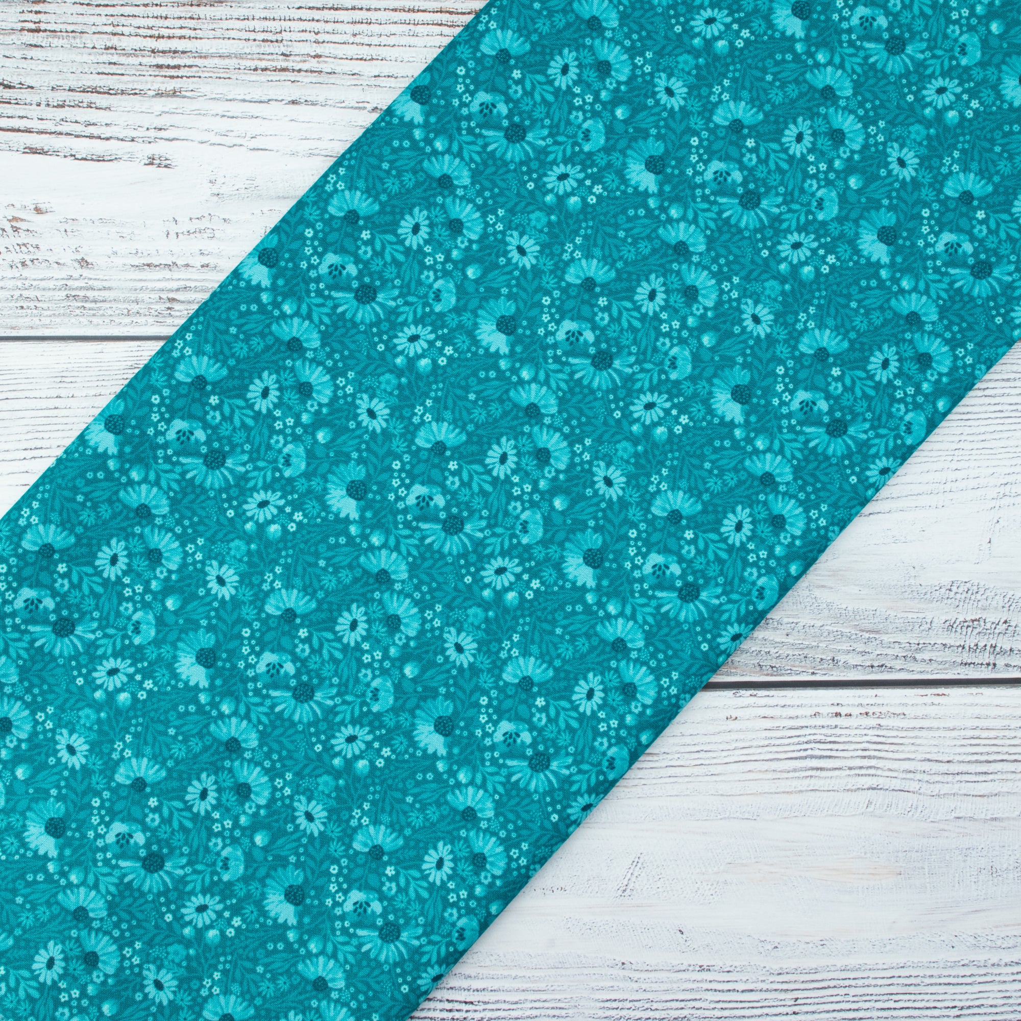 RJR Fabrics - Meadow Land - Candy Cones - Teal