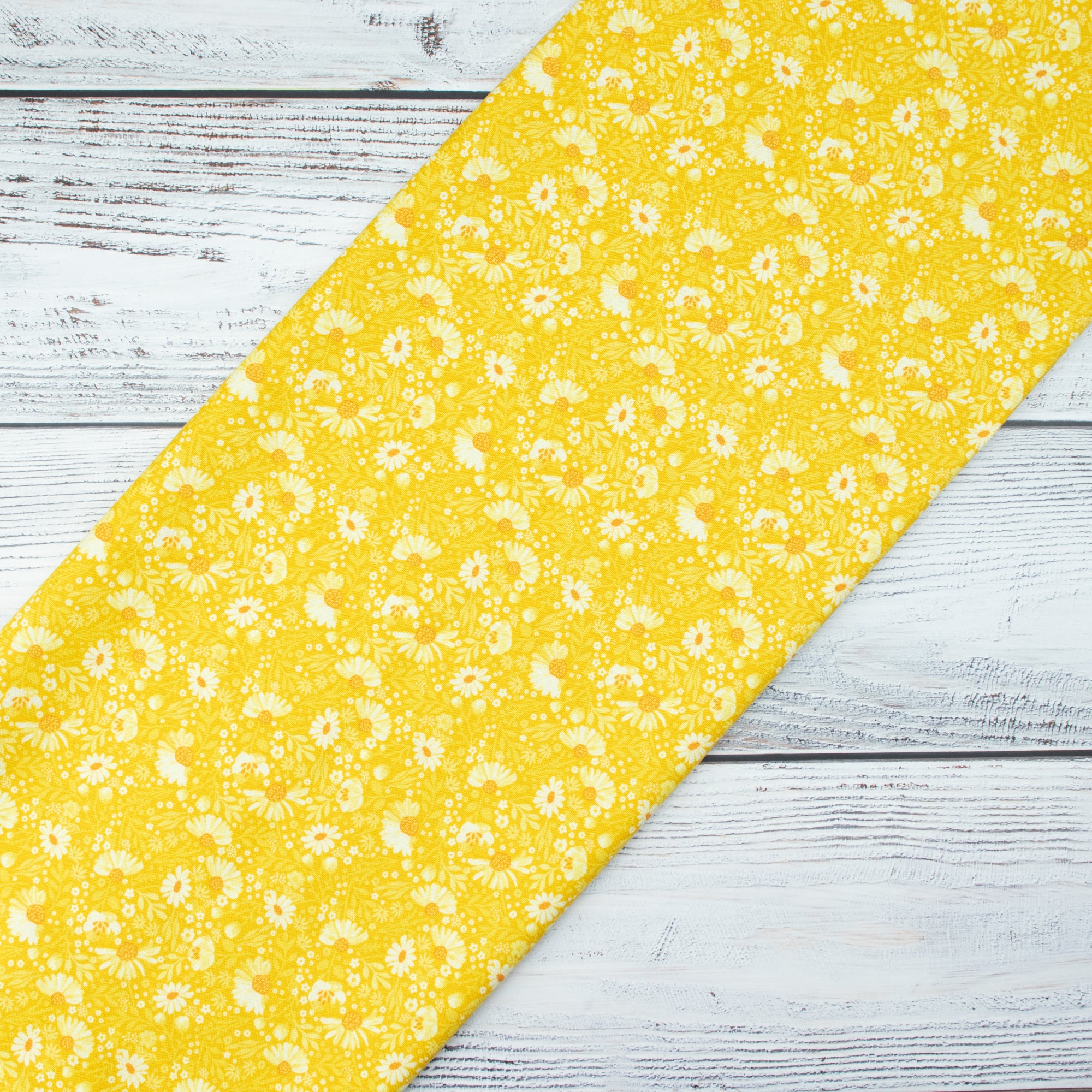 RJR Fabrics - Meadow Land - Candy Cones - Golden Yellow