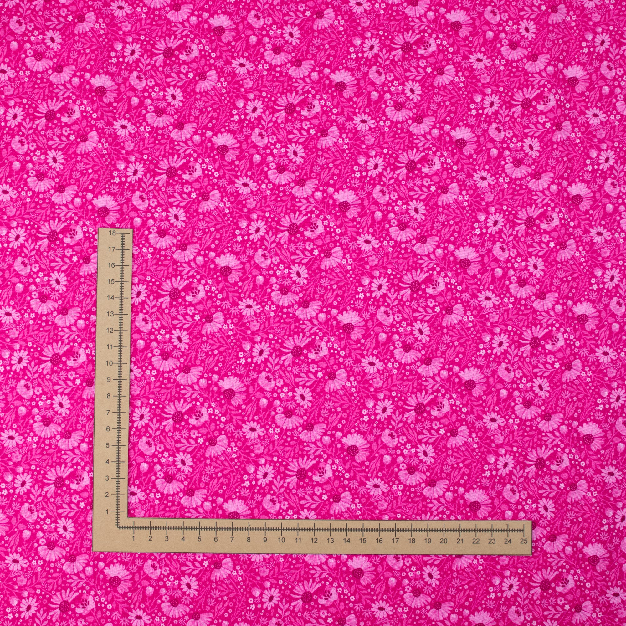 RJR Fabrics - Meadow Land - Candy Cones - Shocking pink