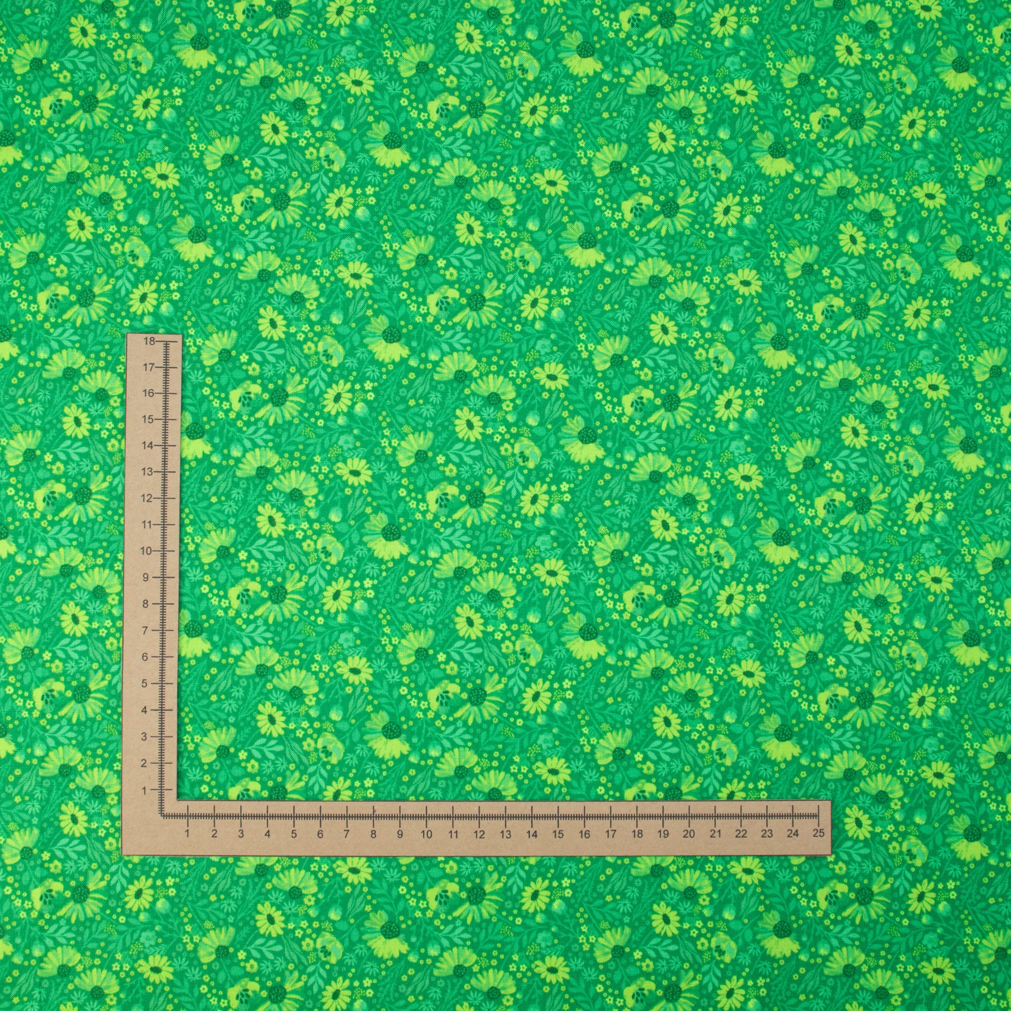 RJR Fabrics - Meadow Land - Candy Cones - Kelly green