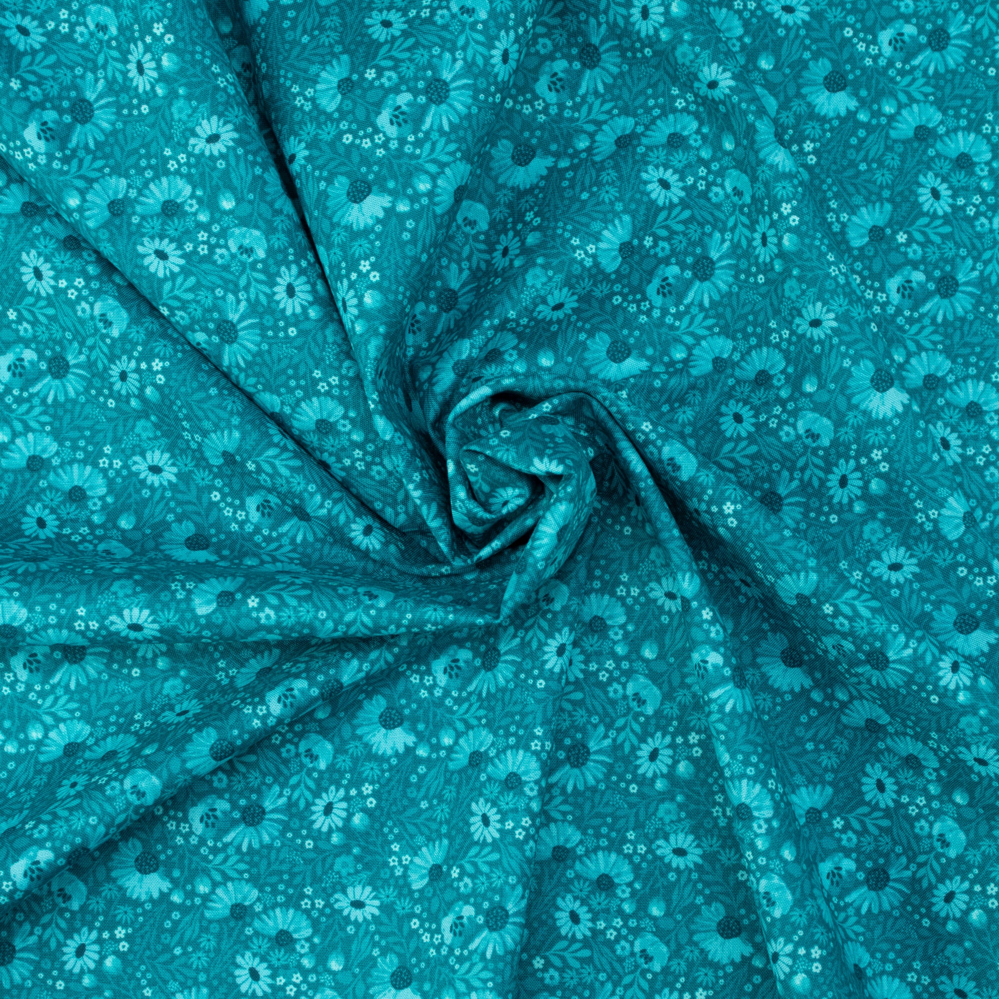 RJR Fabrics - Meadow Land - Candy Cones - Teal