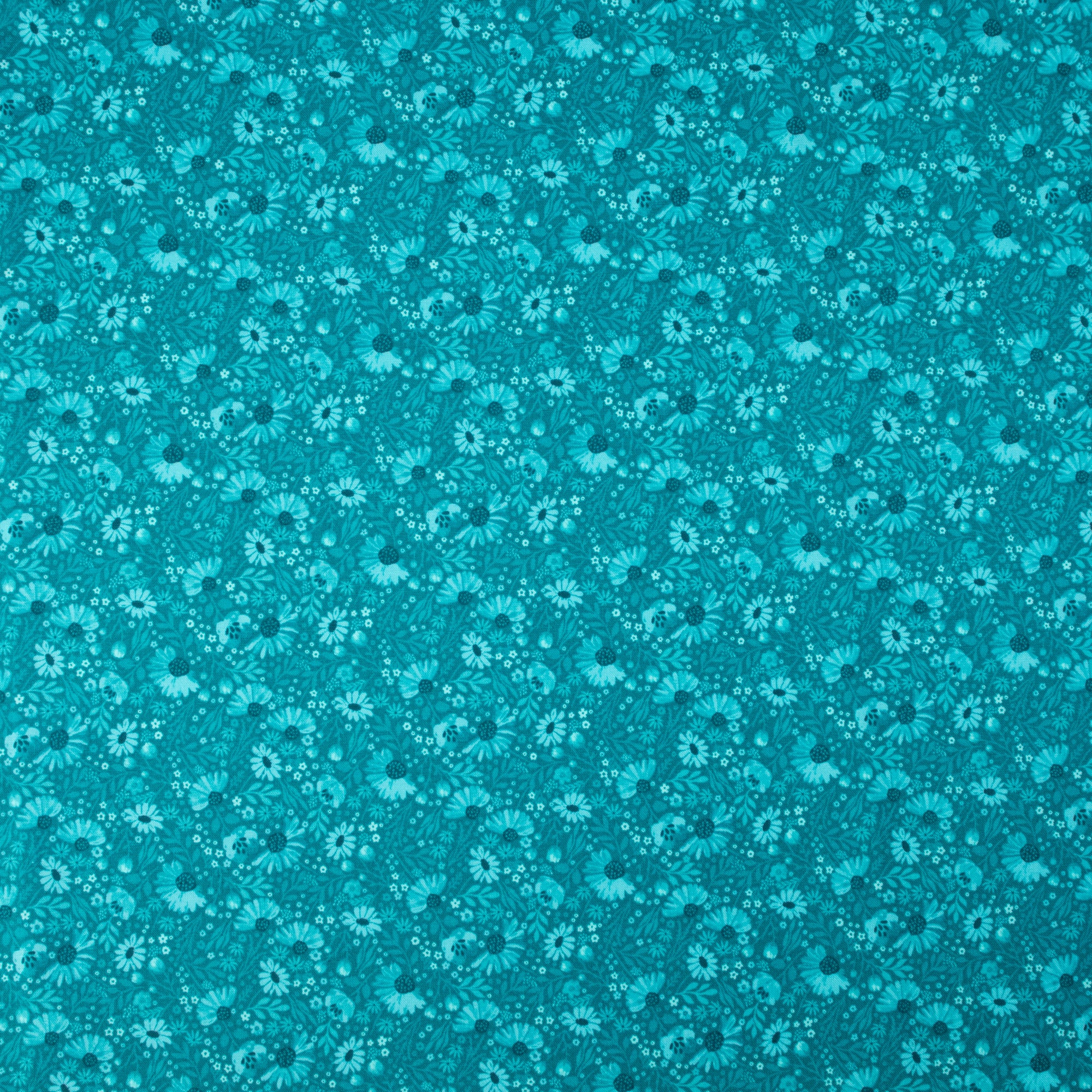 RJR Fabrics - Meadow Land - Candy Cones - Teal