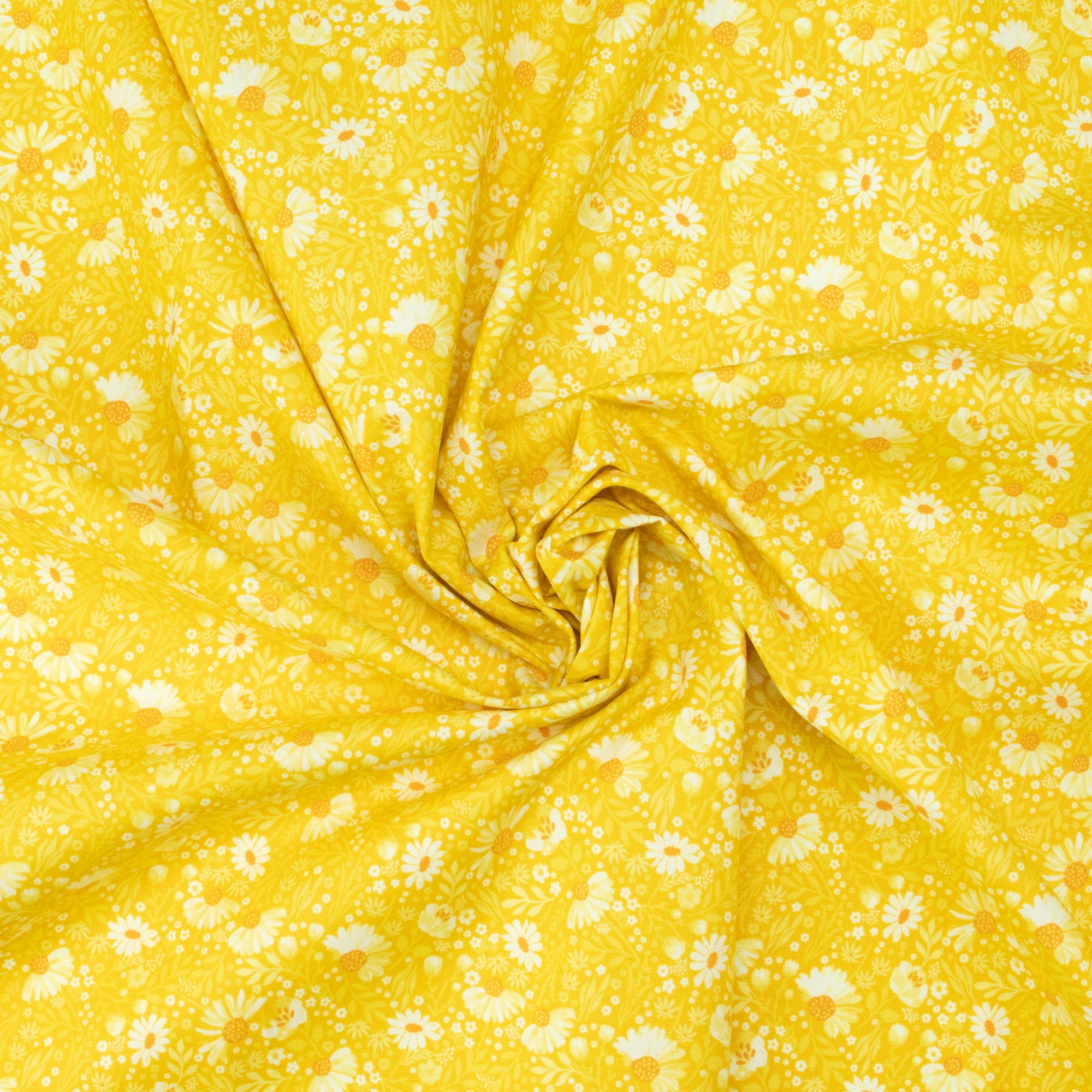 RJR Fabrics - Meadow Land - Candy Cones - Golden Yellow