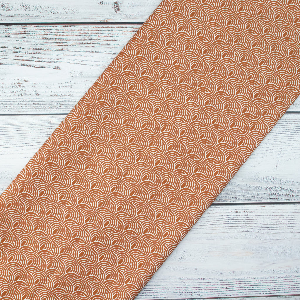 Cotton and Steel - A day Away - Double Arches - Golden Fabric - Renee Fly
