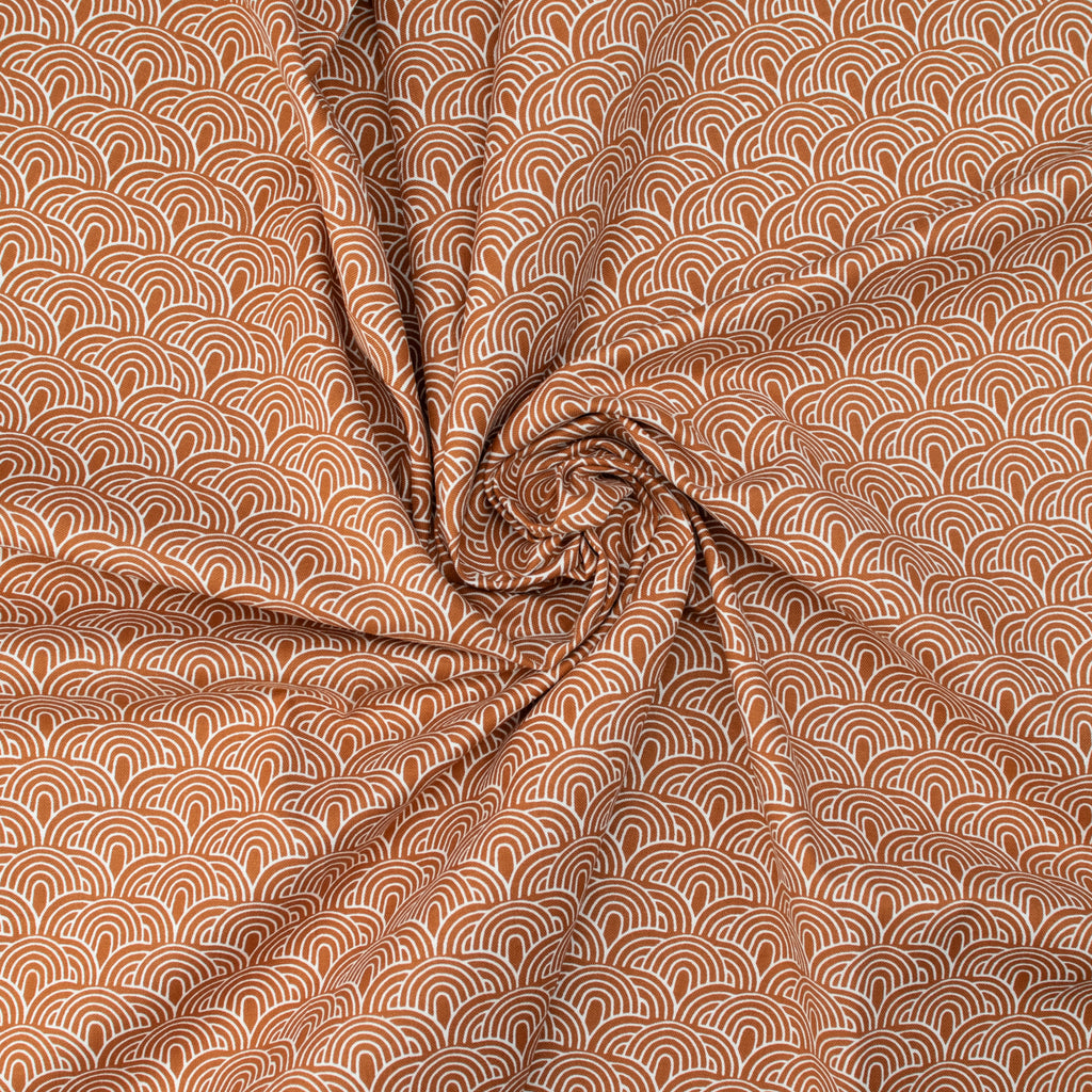 Cotton and Steel - A day Away - Double Arches - Golden Fabric - Renee Fly