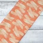 Cotton and Steel - Twin Hills - Barn Owl - Berry Unbleached Canvas Fabric - Ash Cascade