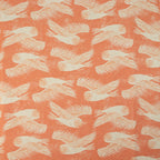 Cotton and Steel - Twin Hills - Barn Owl - Berry Unbleached Canvas Fabric - Ash Cascade