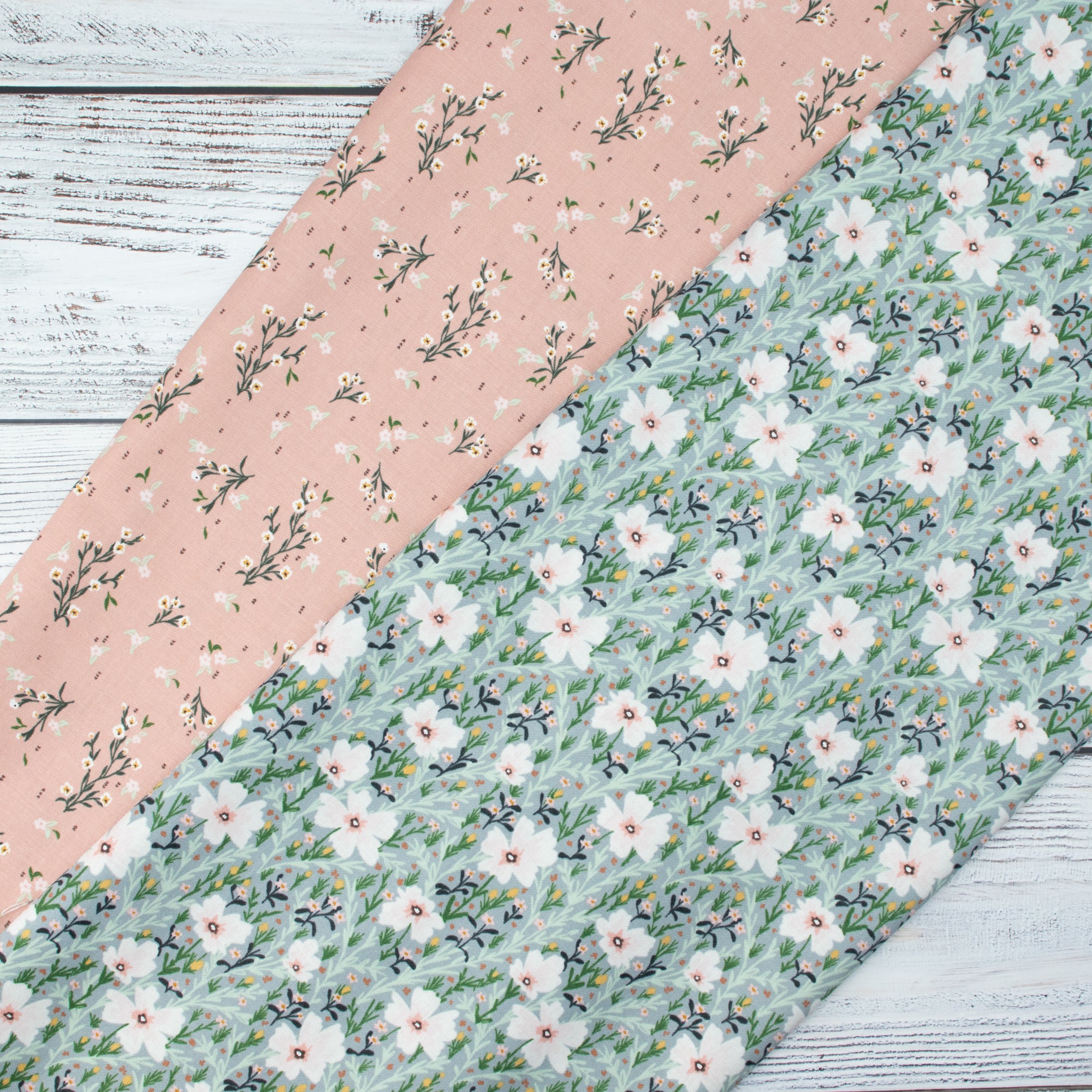 Cotton and Steel - I'll watch you fly - Wildflower field - Country Breeze Fabric- Lettie Mae