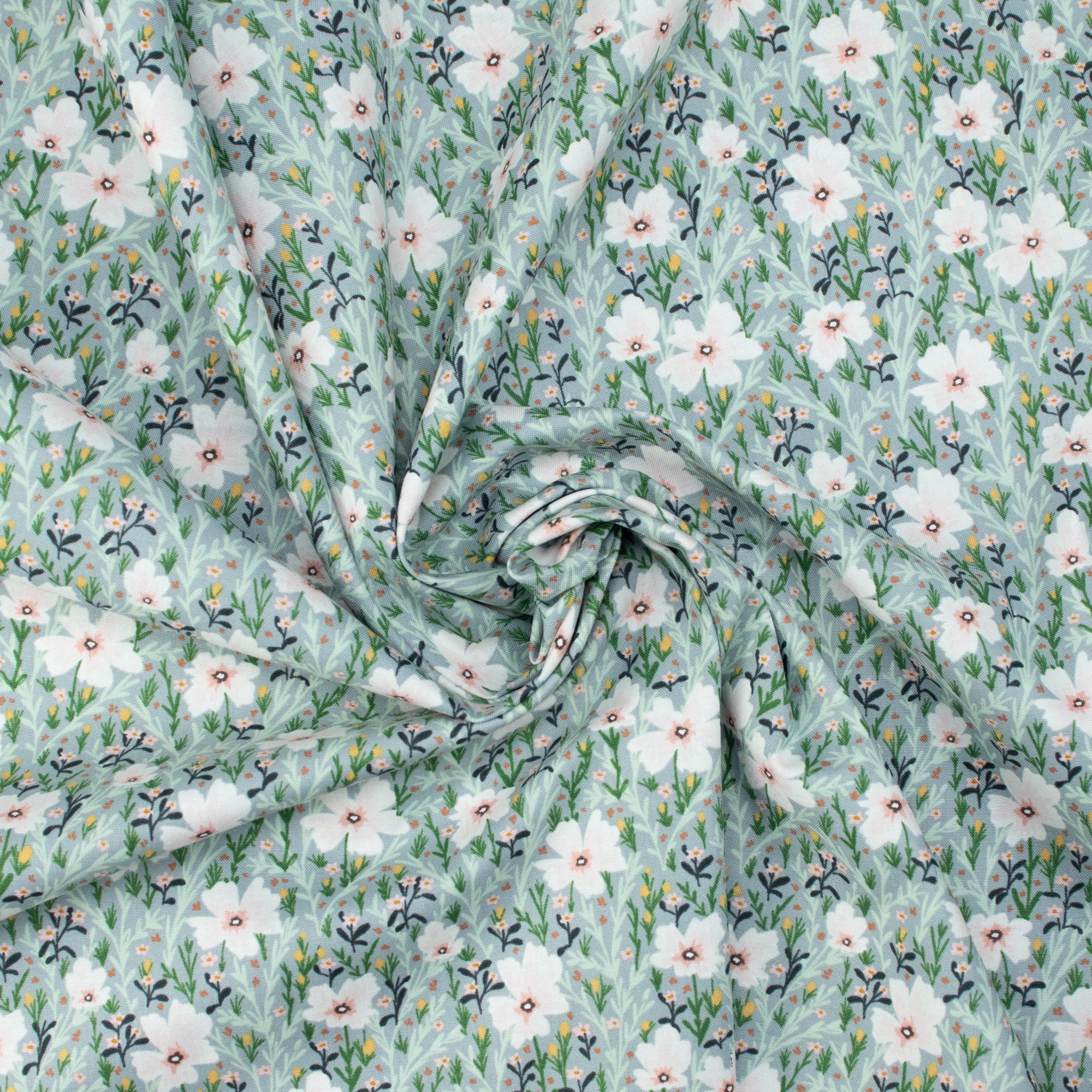 Cotton and Steel - I'll watch you fly - Wildflower field - Country Breeze Fabric- Lettie Mae
