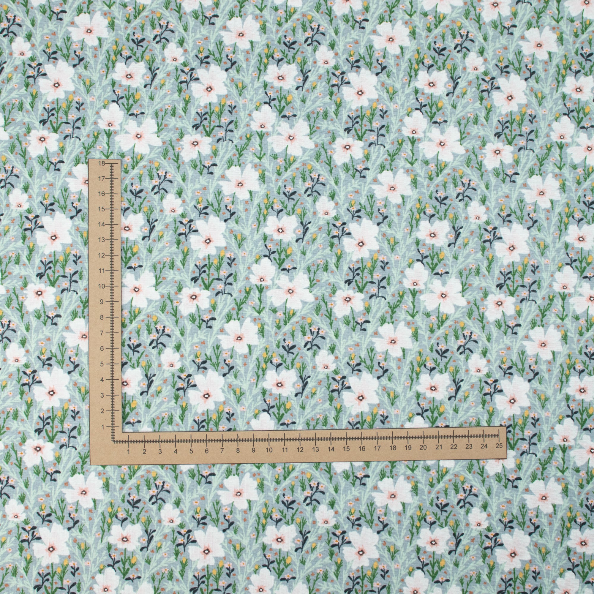 Cotton and Steel - I'll watch you fly - Wildflower field - Country Breeze Fabric- Lettie Mae
