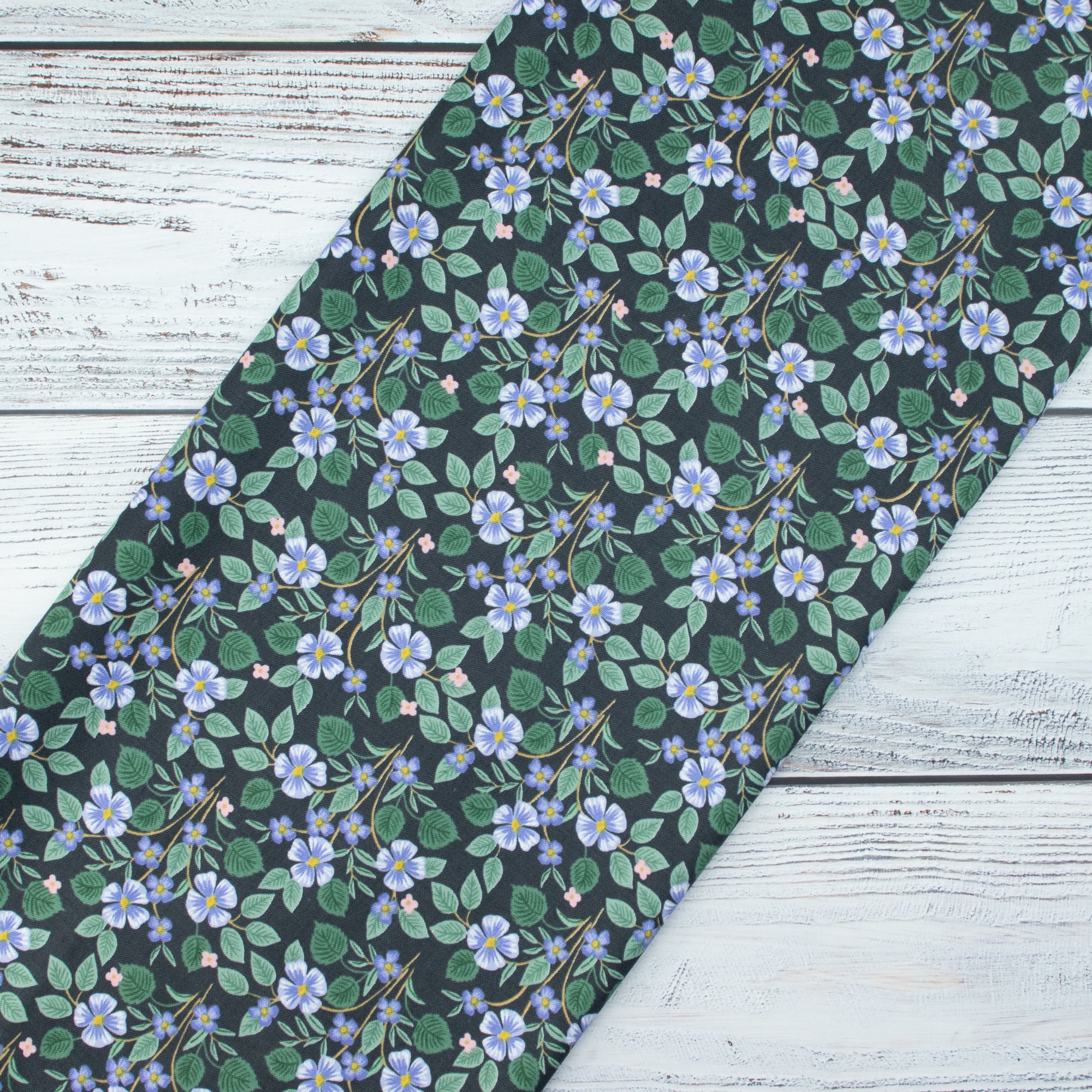 Cotton and Steel - Bramble - Briar - Black Fabric - Rifle Paper Co.