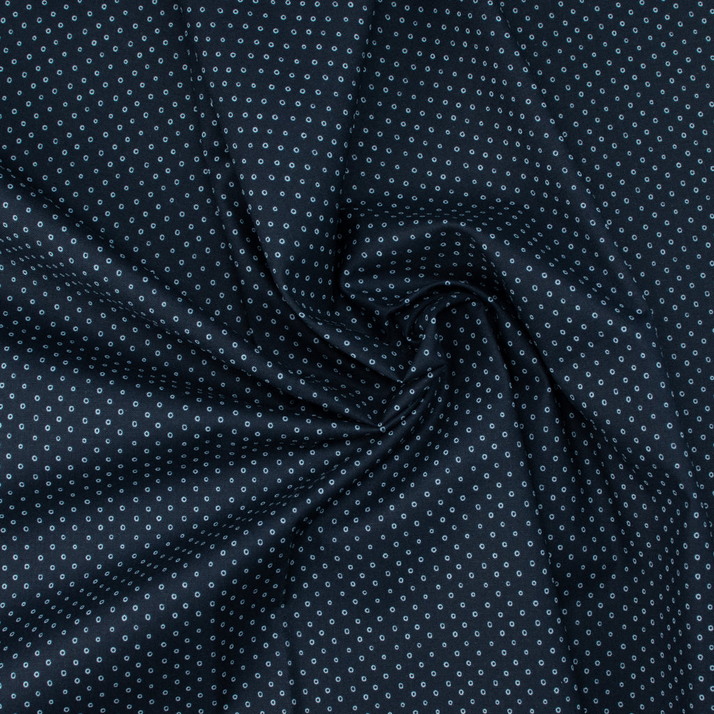 Cotton and Steel - Ladybug Lane - Spotty - Midnight - On the Mark Designs