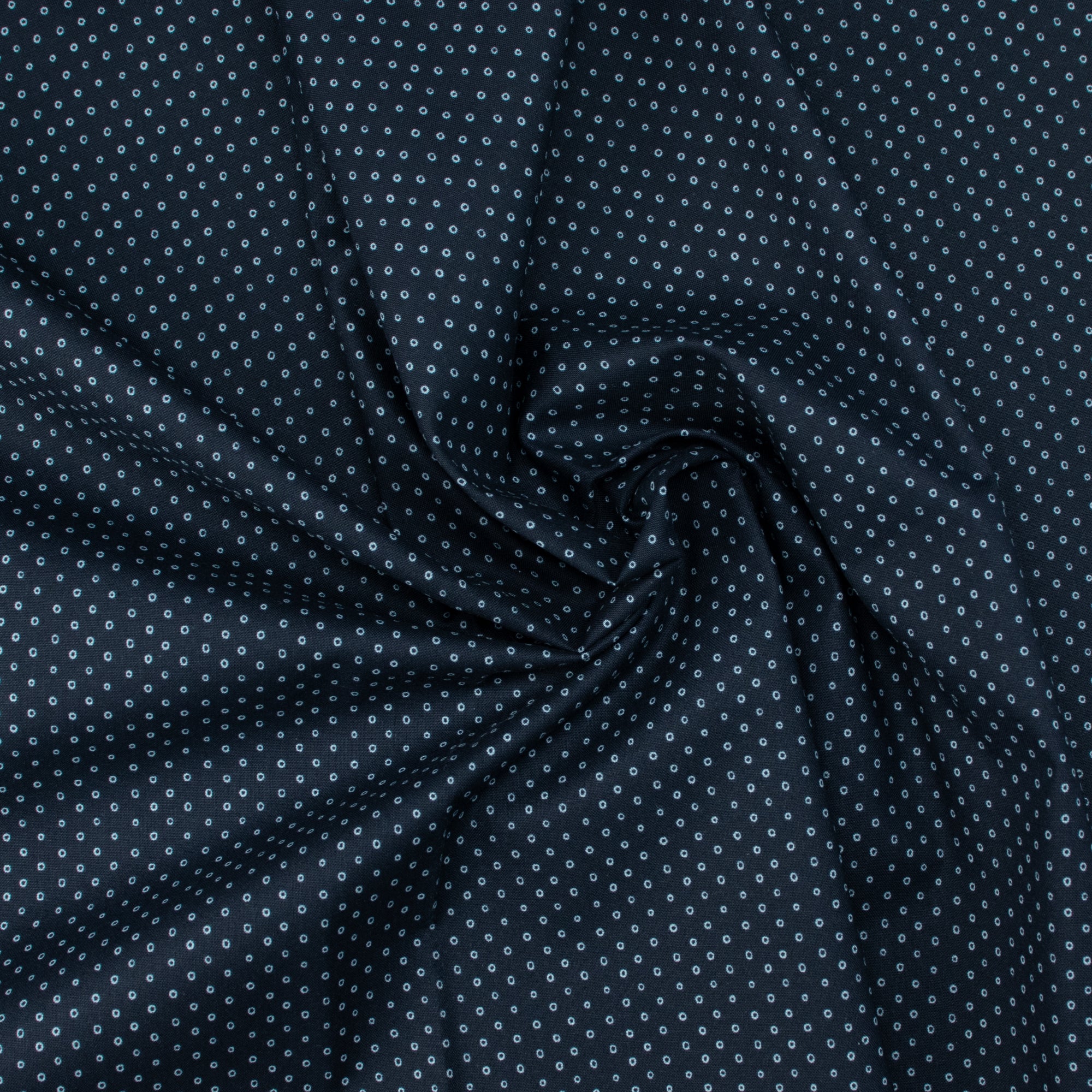 Cotton and Steel - Ladybug Lane - Spotty - Midnight - On the Mark Designs
