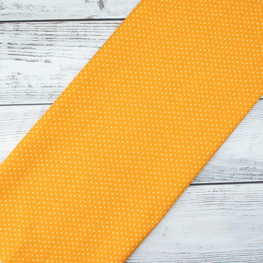 Cotton and Steel - Ladybug Lane - Spotty - Sunshine - On the Mark Designs
