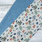 RJR Fabrics - Forest Friends - Finishing Touches - Pitter Patter - Winter Solstice Fabric