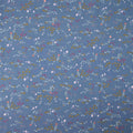Cotton and Steel - Omatsuri Nakama - Mori No Tomodachi - Nohara - Blue Indigo Unbleached Fabric