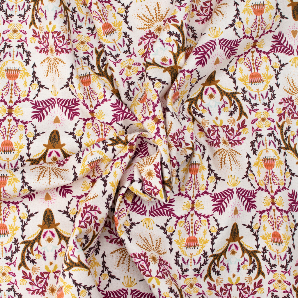 Cotton and Steel - Myth & Dream - Reimagined - Razzle Dazzle Fabric - Mercedes Cortès