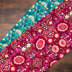 Art Gallery Fabrics - The Season of Tribute - La Vie en Rose - Khokhloma One