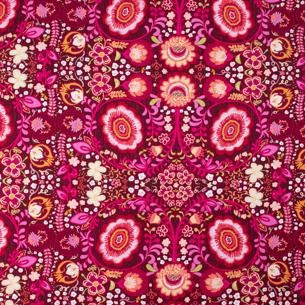 Art Gallery Fabrics - The Season of Tribute - La Vie en Rose - Khokhloma One