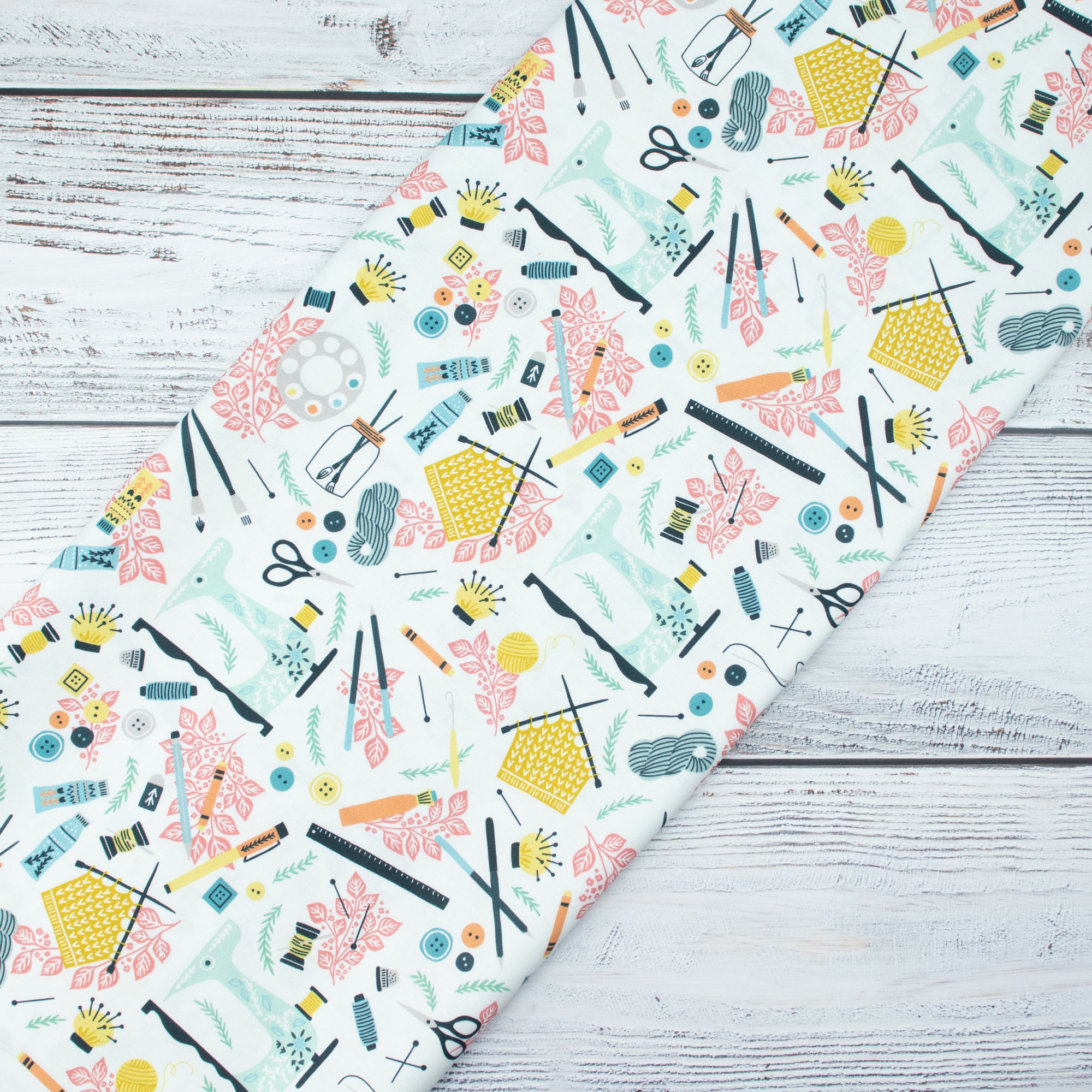 RJR Fabrics - Sunday Afternoon - Crafting for my Life - Minty Green