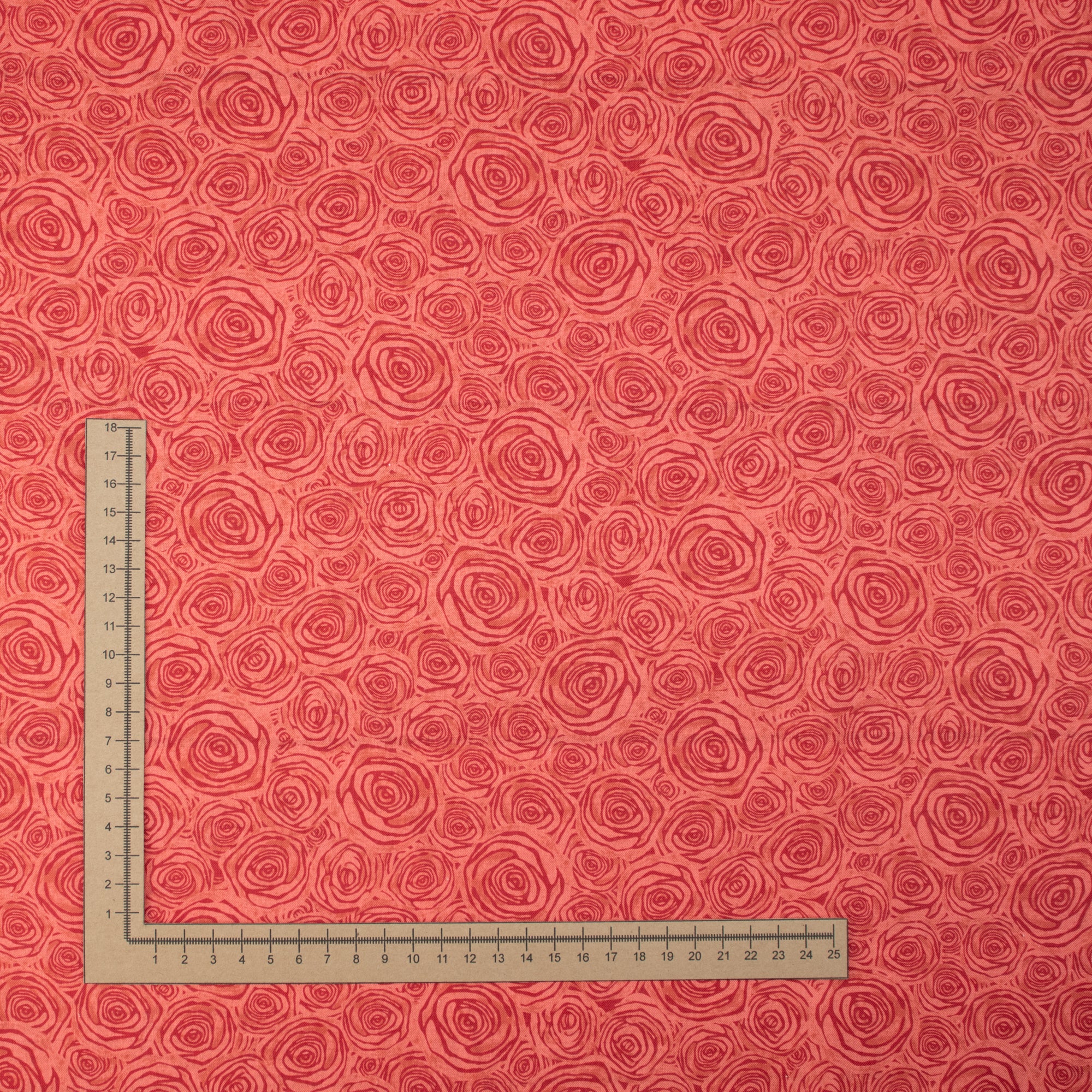 RJR Fabrics - Moonlight Garden - Rosy Disposition - Pop Red