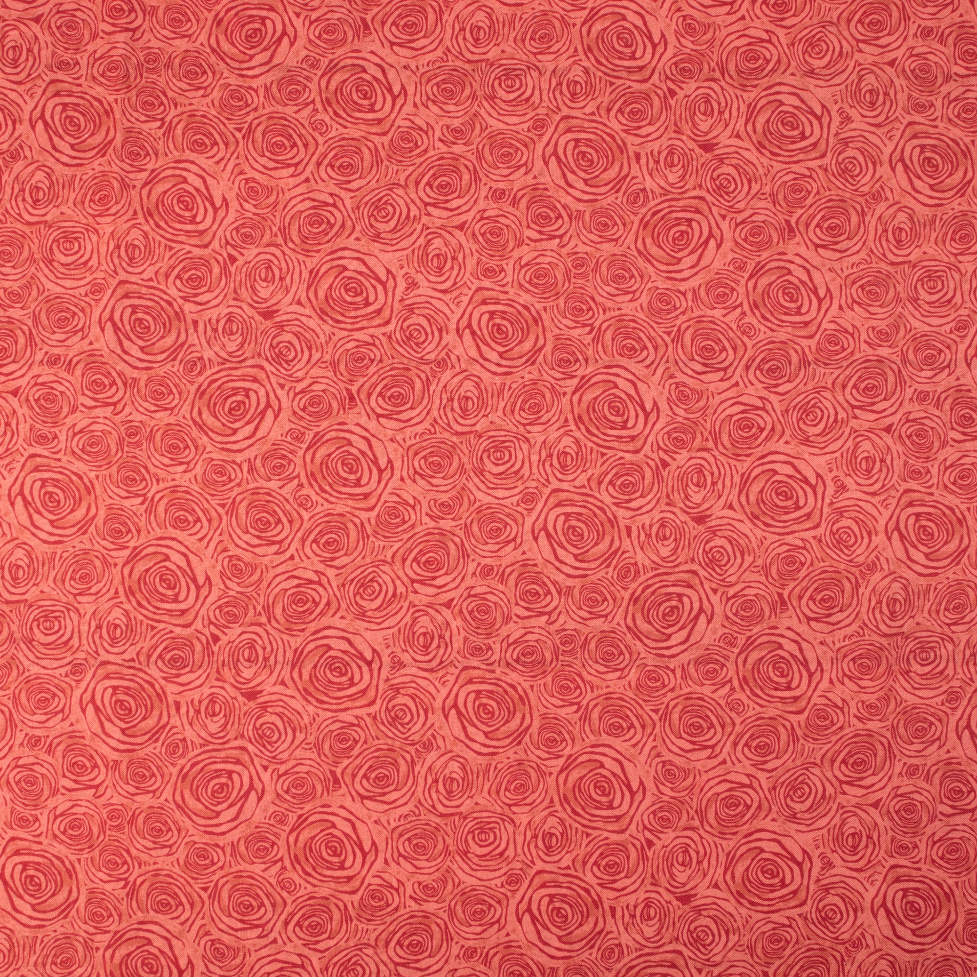 RJR Fabrics - Moonlight Garden - Rosy Disposition - Pop Red