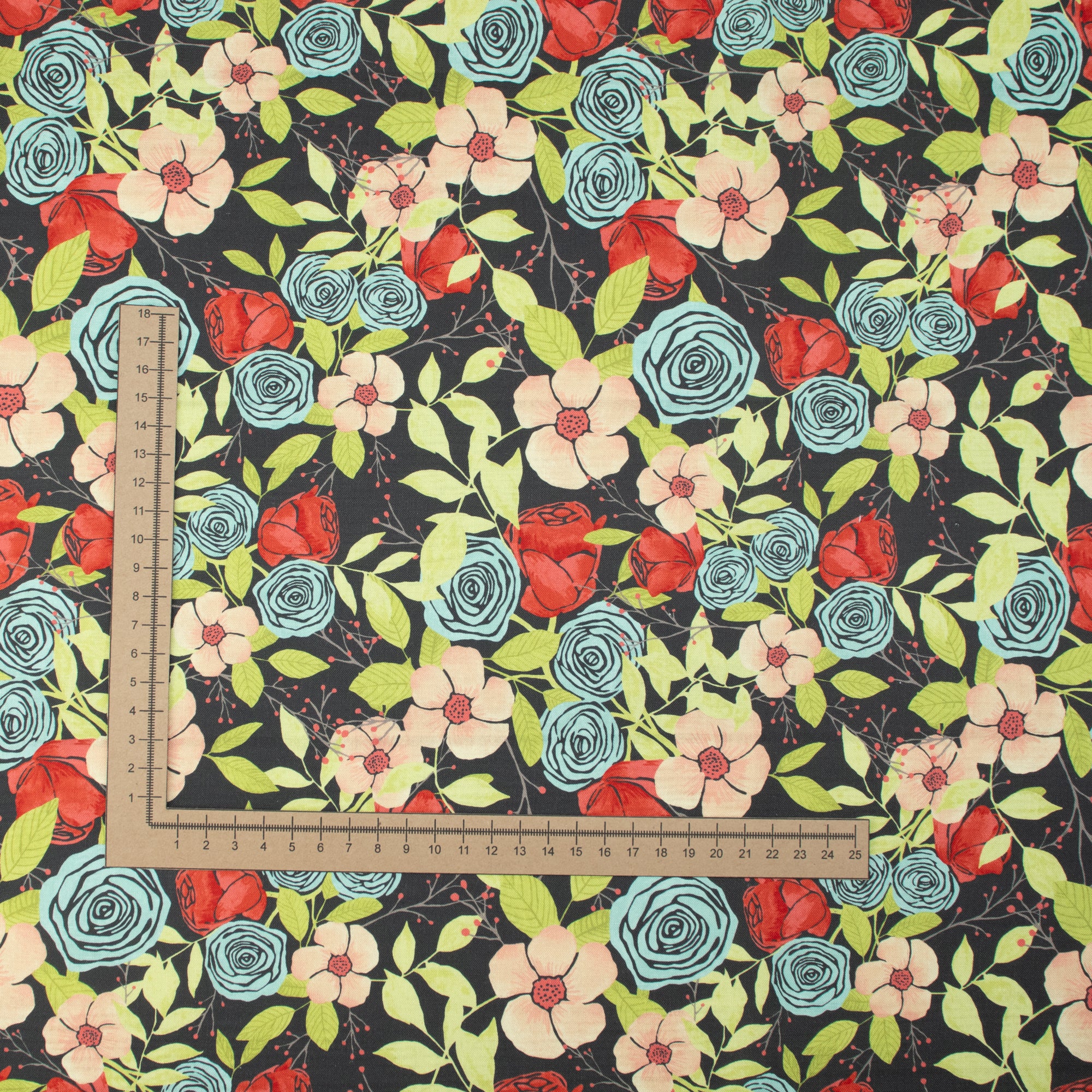 RJR Fabrics - Moonlight Garden - Pop Blossom - Jubilant