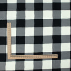 Art Gallery Fabrics - Storyteller Plaids - Plaid of my Dreams snow - Canvas