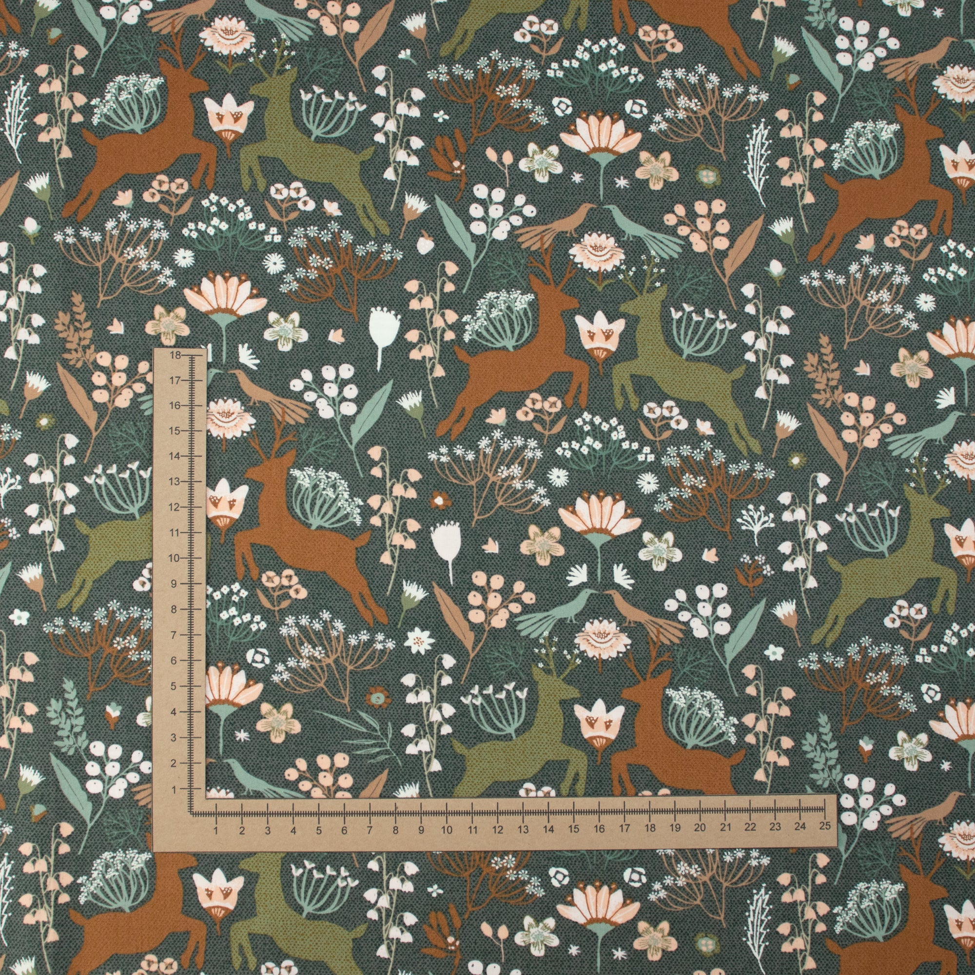 Art Gallery Fabrics - Botanist - Botanist - Woodlandia Charcoal