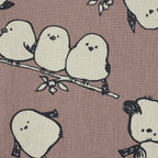 Simply Animal Birds Canvas – Mauve - Kokka