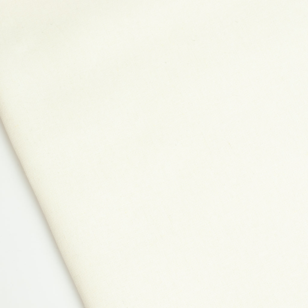 Cotton Linen Stoff Cream White von Adlico – heller Baumwoll-Leinen-Mix für vielseitige Projekte