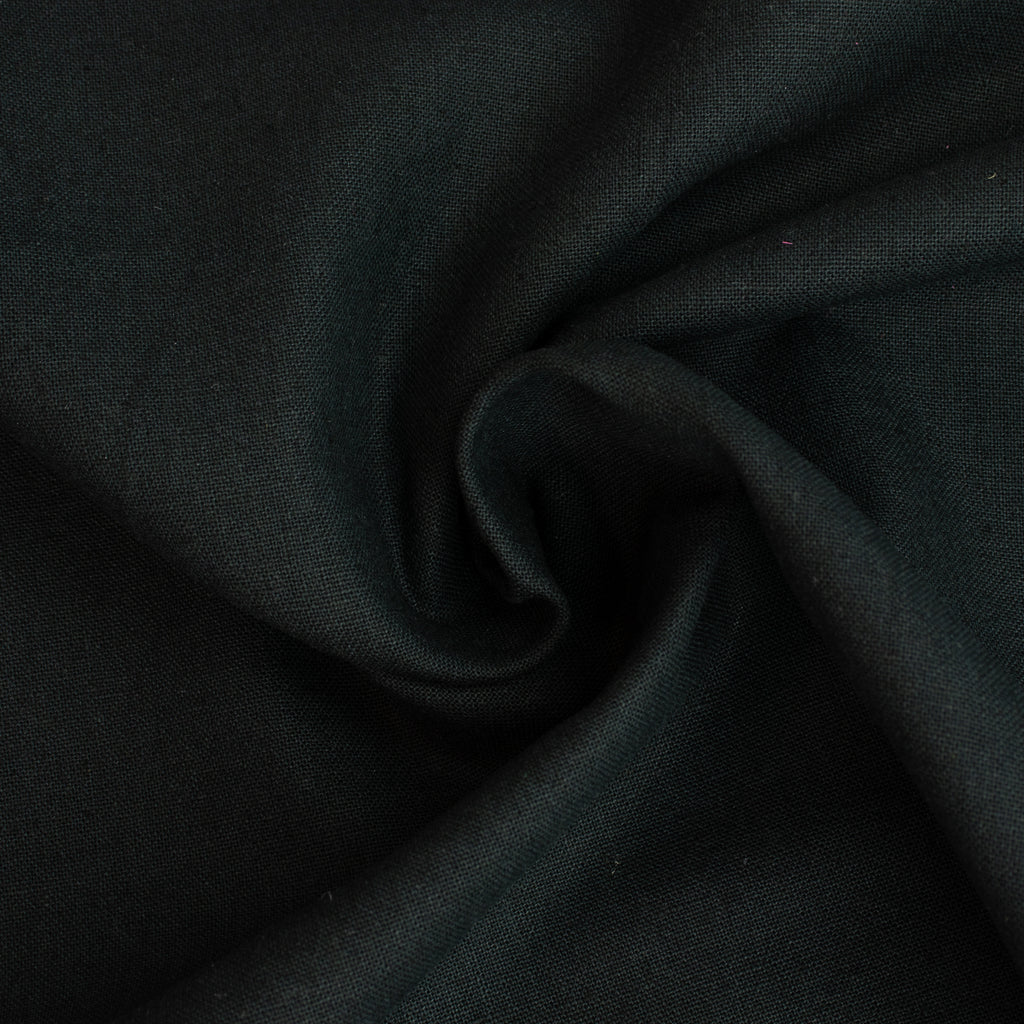 Cotton LineCotton Linen Stoff Dark Grey von Adlico – dunkler Baumwoll-Leinen-Mix für robuste Projekte