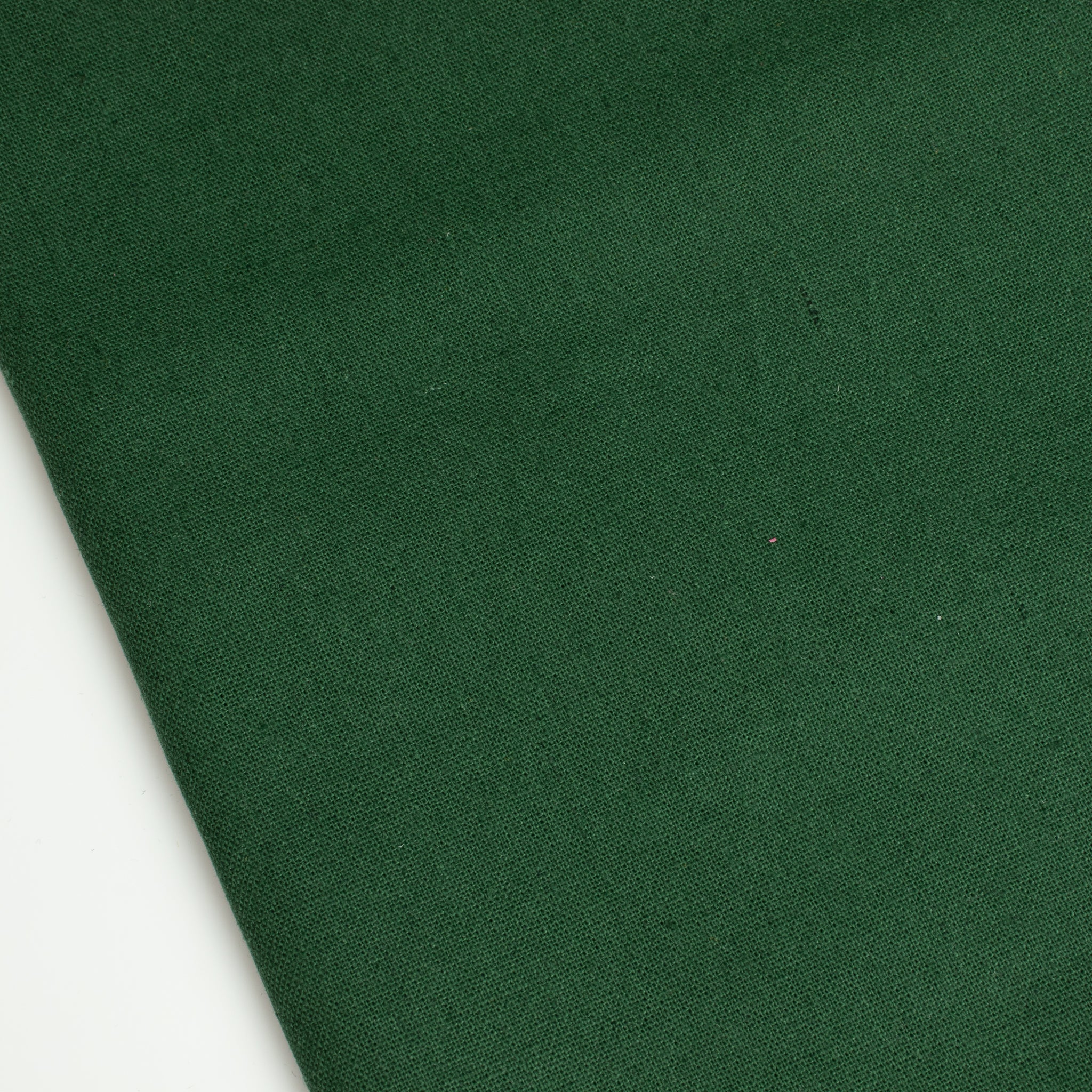 Cotton Linen Stoff Forest Green von Adlico – kräftiger Baumwoll-Leinen-Mix für Taschen & mehr