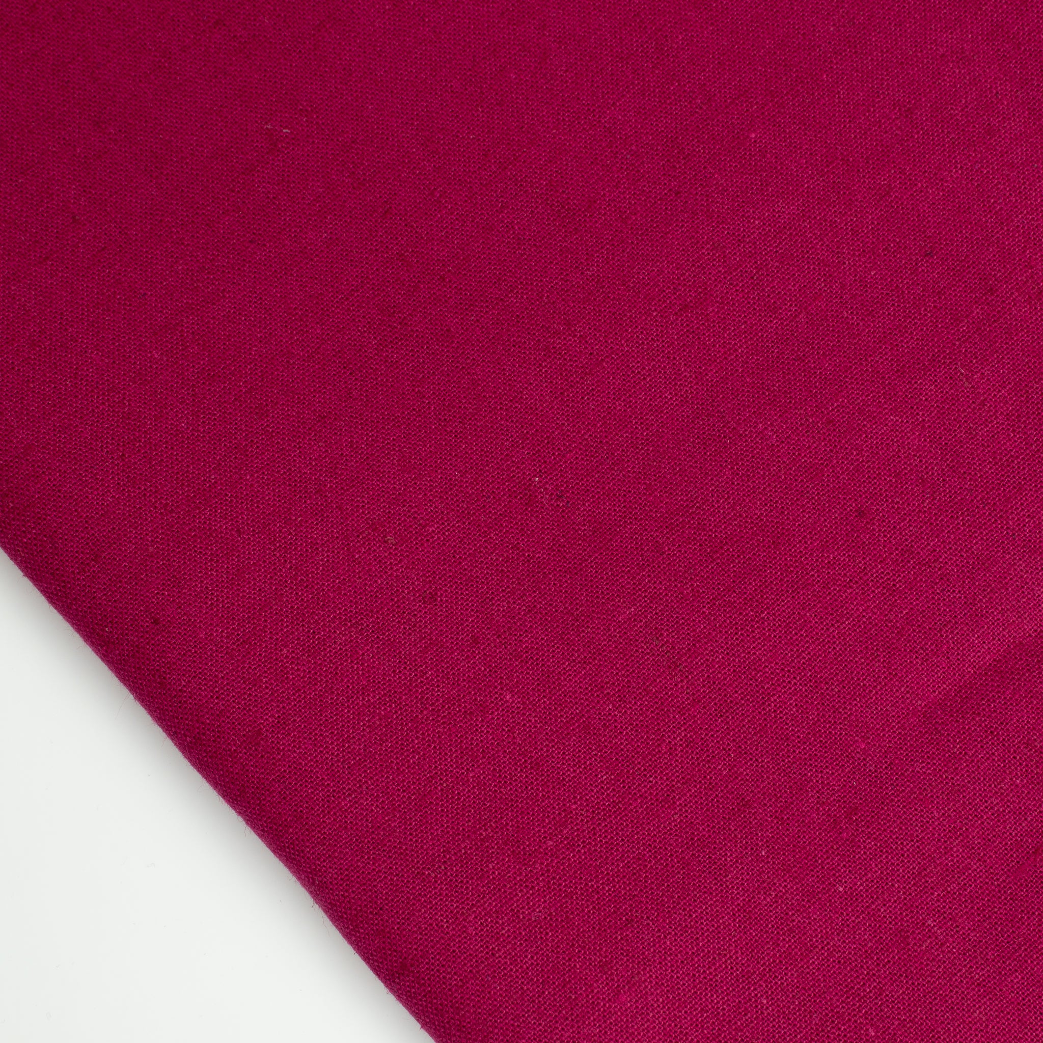 Cotton Linen Stoff Fuchsia von Adlico – kräftiger Baumwoll-Leinen-Mix für auffällige Projekte